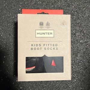BNWT Kids Fitted Hunter Boot Socks Size L